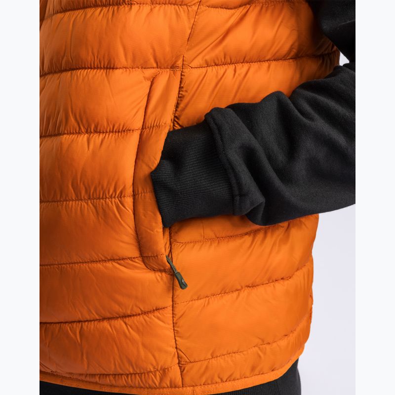 Férfi trekking mellény Pinewood Abisko Insulation burned orange 7
