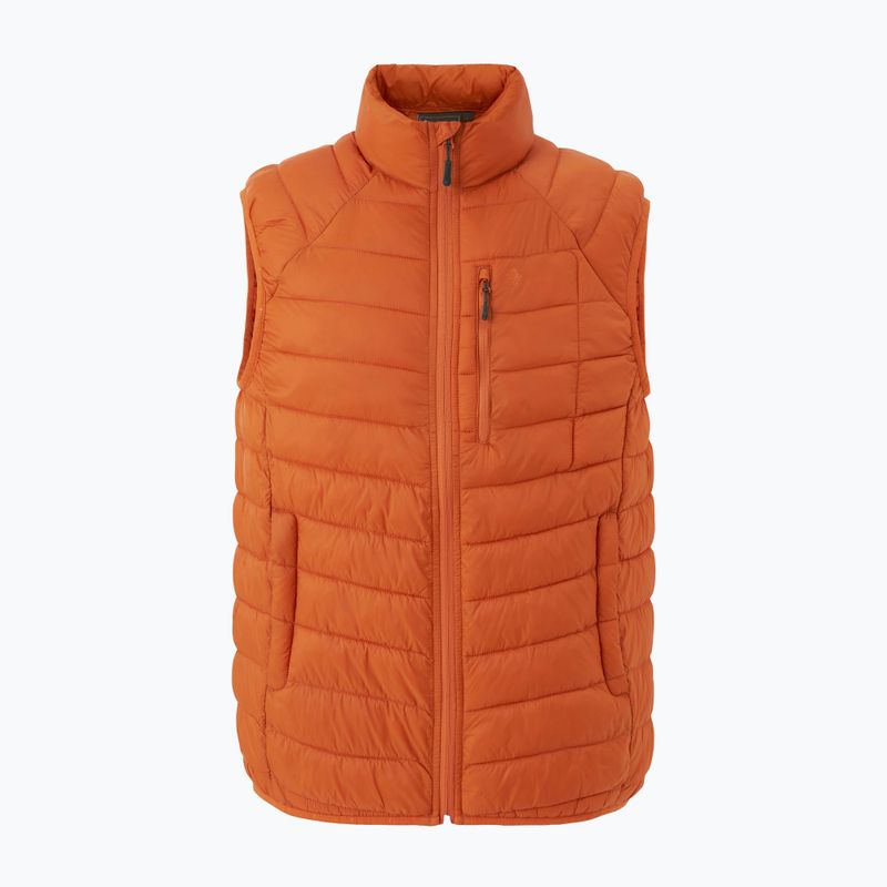 Férfi trekking mellény Pinewood Abisko Insulation burned orange 8