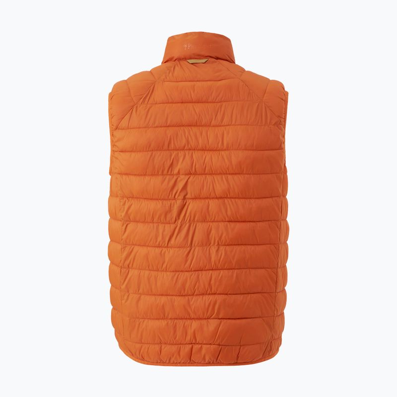Férfi trekking mellény Pinewood Abisko Insulation burned orange 9