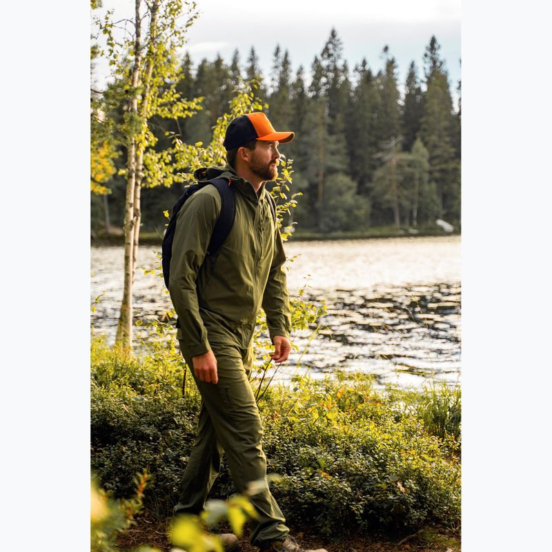 Férfi Pinewood Finnveden Sports Light fenyő zöld szélkabát 7