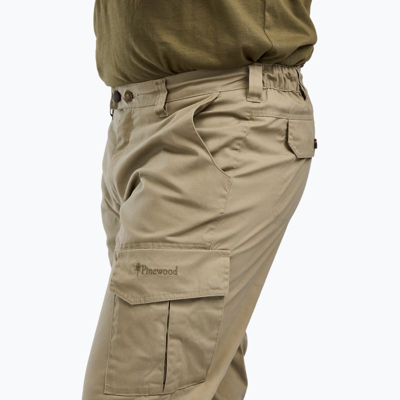 Férfi trekking nadrág Pinewood Finnveden Outdoor nadrág l.khaki 4