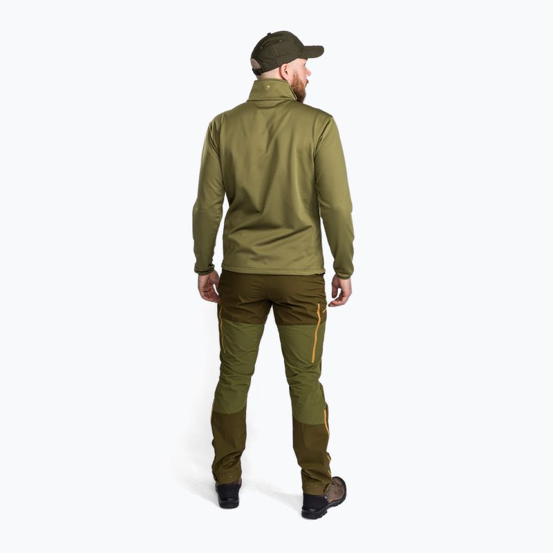 Férfi membrános nadrág Pinewood Abisko olive green/h.olive 3