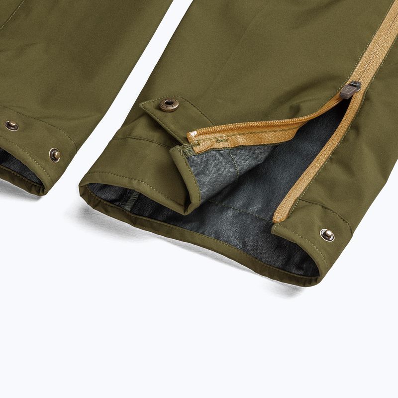 Férfi membrános nadrág Pinewood Abisko olive green/h.olive 9