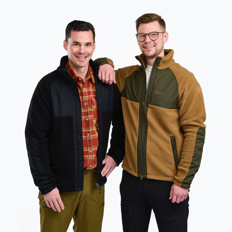 Férfi dzseki Pinewood Pile Fleece black 6