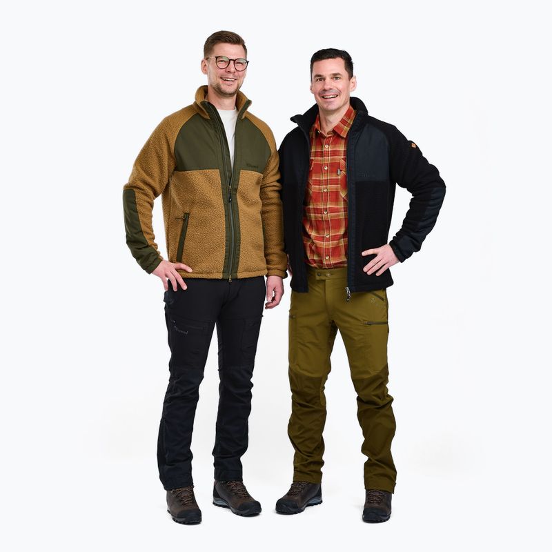 Férfi dzseki Pinewood Pile Fleece black 7