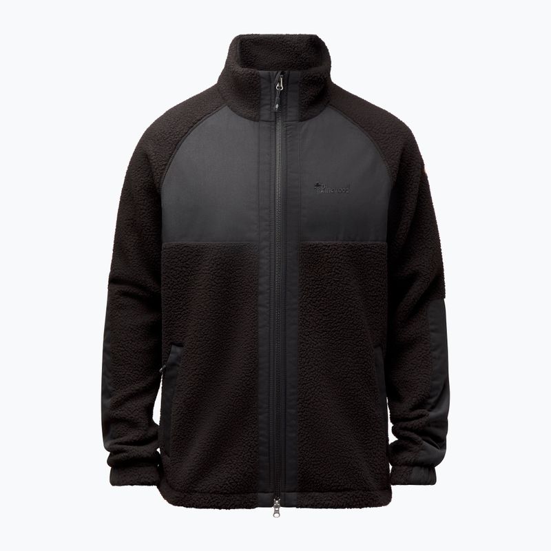 Férfi dzseki Pinewood Pile Fleece black 8