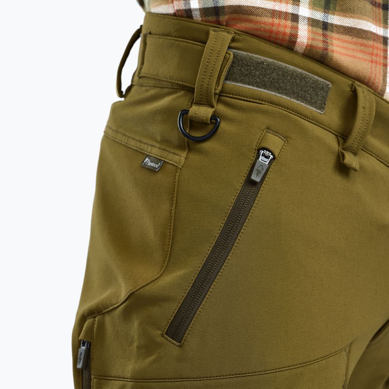 Férfi túranadrág Pinewood Furudal Hunters Hybrid Stretch olive green 3