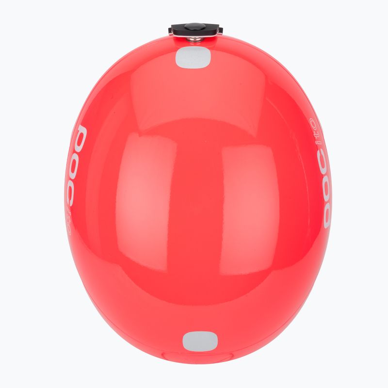 Gyerek sísisak POC POCito Skull fluorescent pink 6