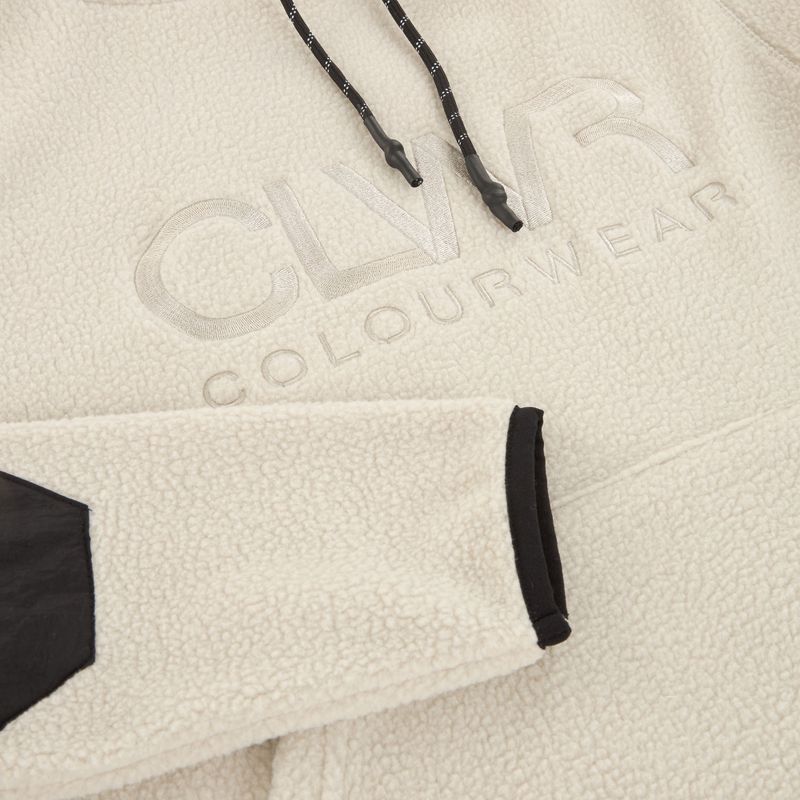 Női pulóver Colourwear Teddy Hood 2.0 light beige 3