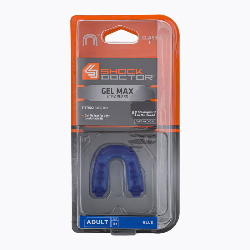 Shock Doctor Gel Max állkapocsvédő kék SHO05