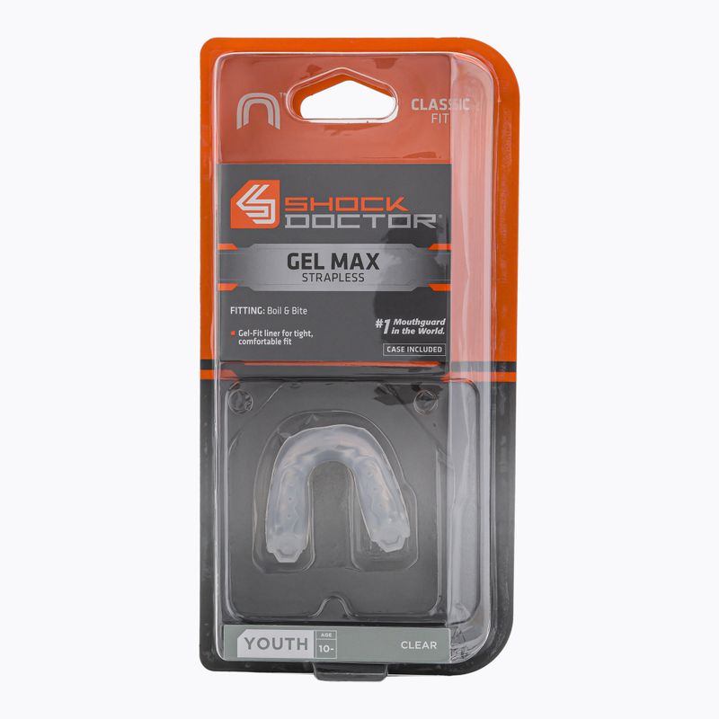 Shock Doctor Gel Max Max szájvédő átlátszó SHO94