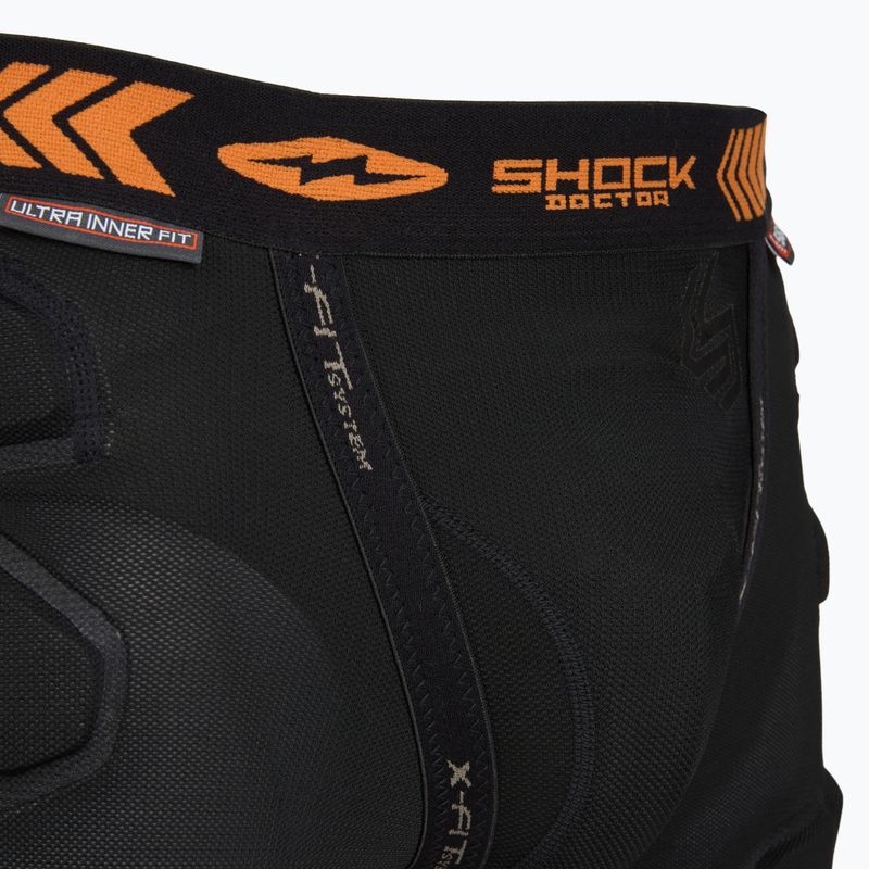 MMA rövidnadrág Shock Doctor Ultra Pro Shockskin Relaxed Fit Impact védővel Carbon Flex 3