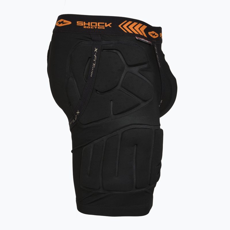 MMA rövidnadrág Shock Doctor Ultra Pro Shockskin Relaxed Fit Impact védővel Carbon Flex 4