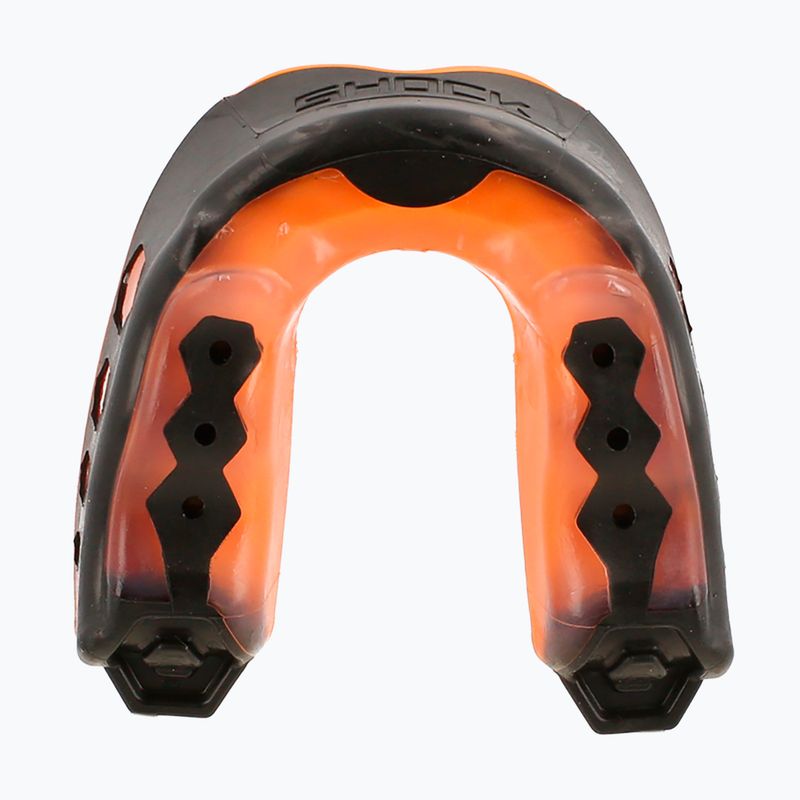 Shock Doctor Gel Max állkapocsvédő narancssárga/fekete 5