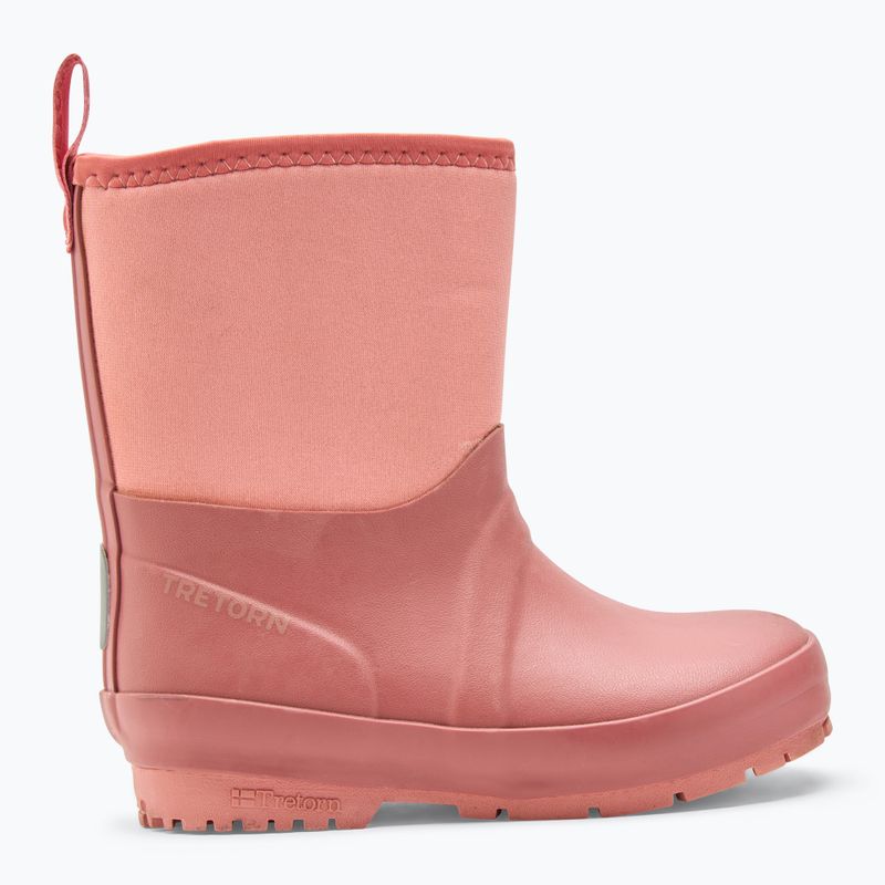 Gyerek gumicsizma Tretorn Kuling Neoprene dusty cedar 2