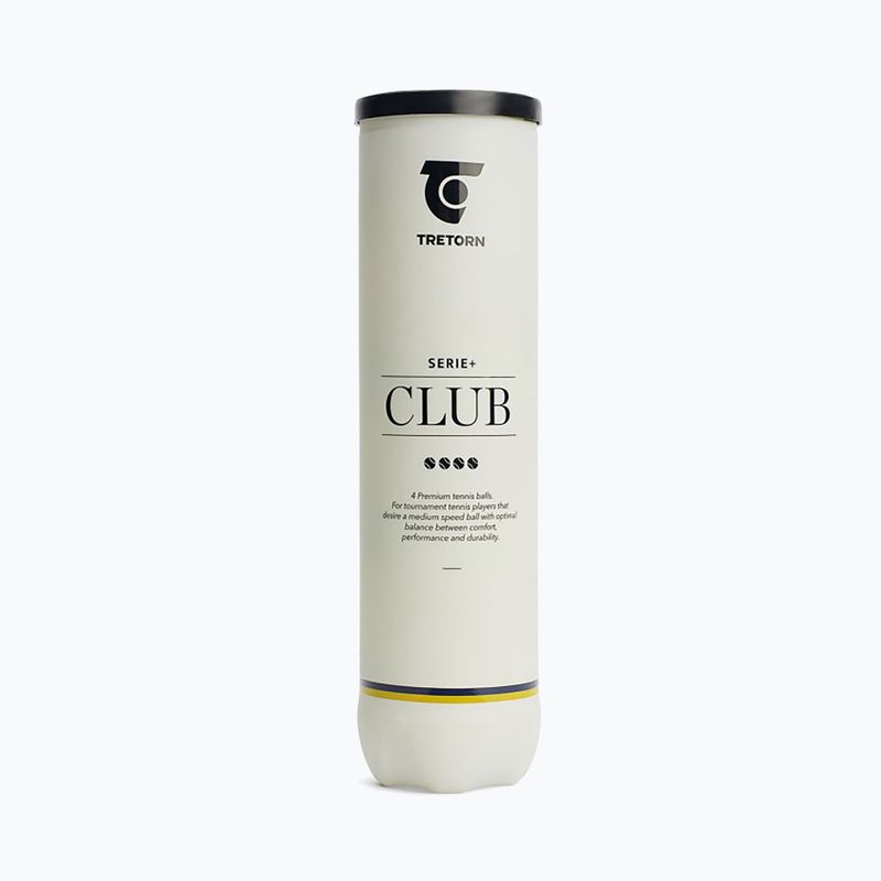 Tretorn Serie+ Club teniszlabda 4 db sárga 3T015 473605