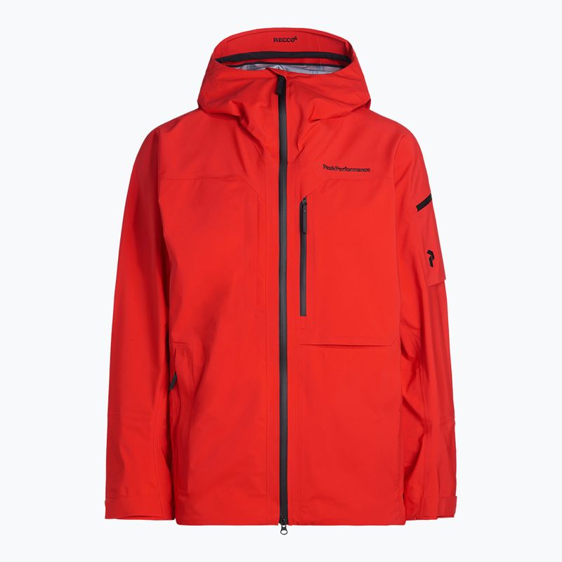 Férfi sí dzseki Peak Performance M Alpine piros G76537010