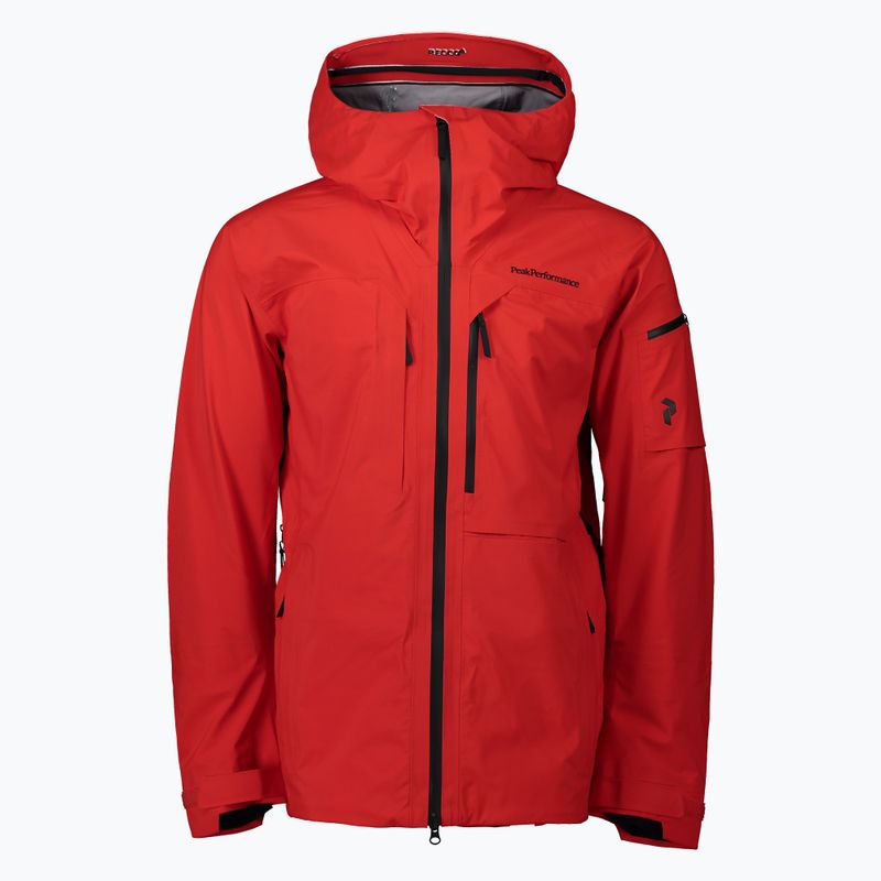 Férfi sí dzseki Peak Performance M Alpine piros G76537010 2