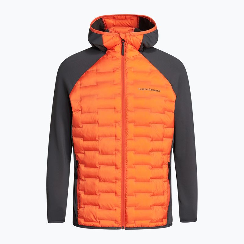 Férfi multisport dzseki Peak Performance M Argon Hybrid Hood narancssárga G76763040