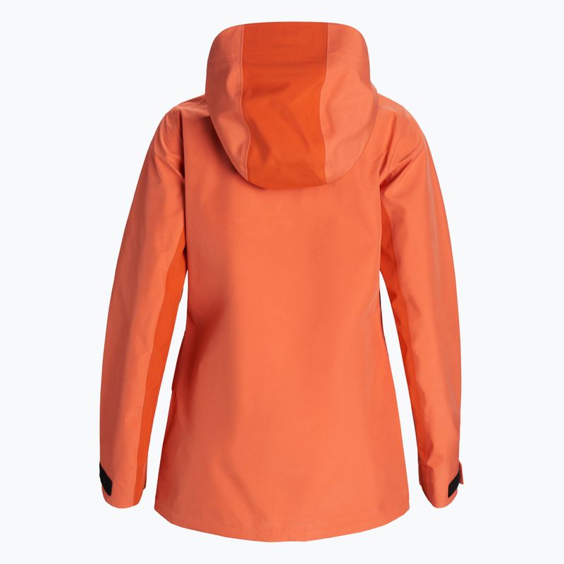 Női sí dzseki Peak Performance W Vertical 3L narancssárga G76657060 2