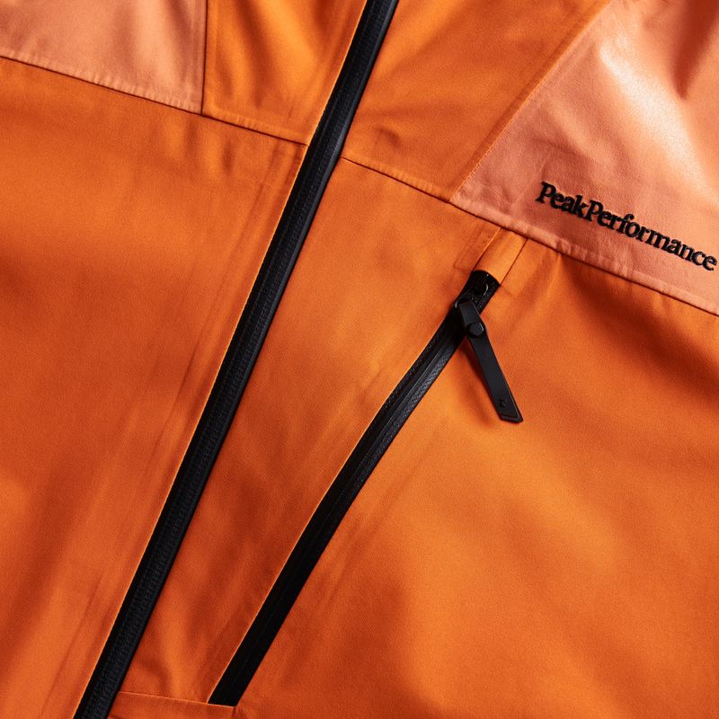 Női sí dzseki Peak Performance W Vertical 3L narancssárga G76657060 4