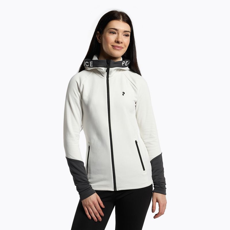 Peak Performance W Rider Zip Hood sífelső fehér G77089070
