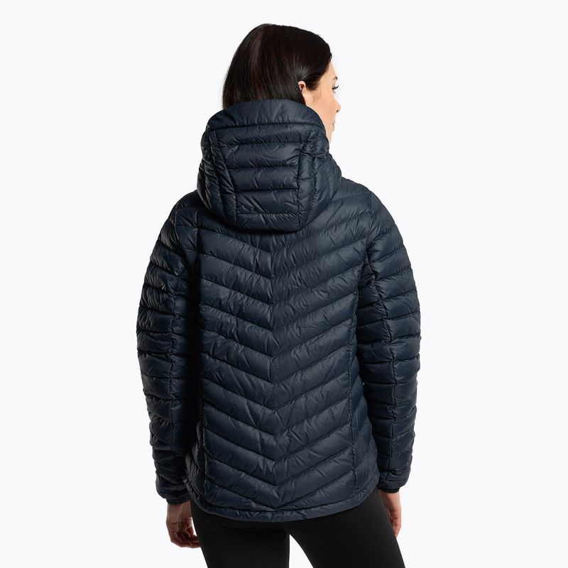 Női sí dzseki Peak Performance W Frost Down Hood navy blue G76433040 3