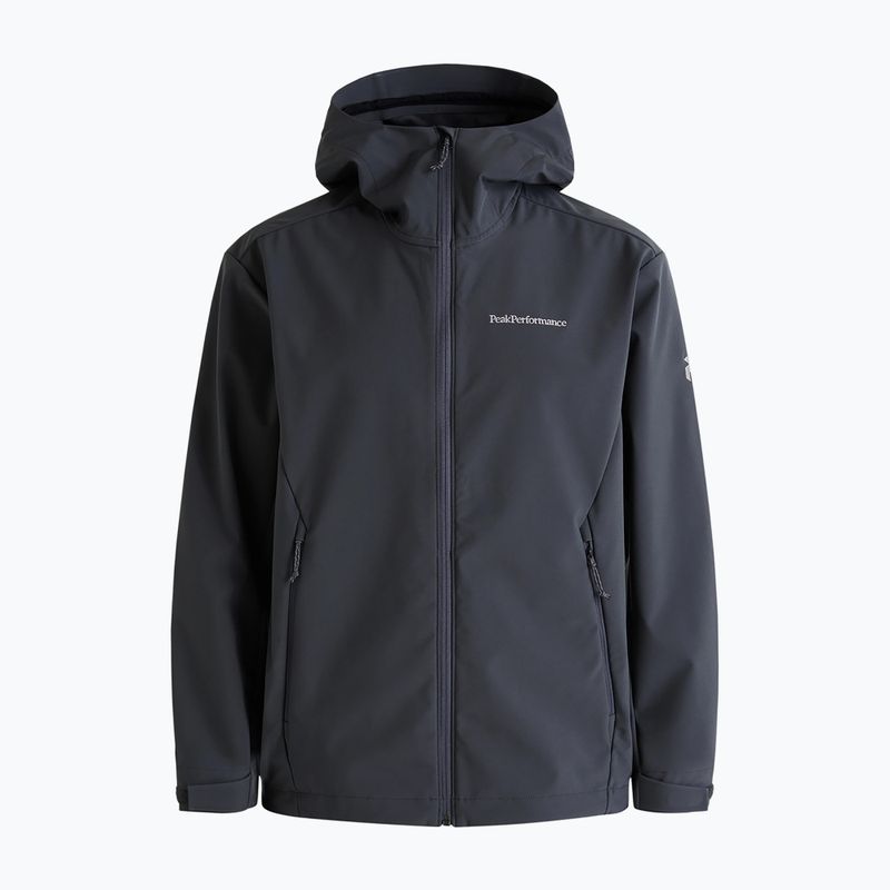 Férfi softshell dzseki Peak Performance Explore Hood szürke G77112050