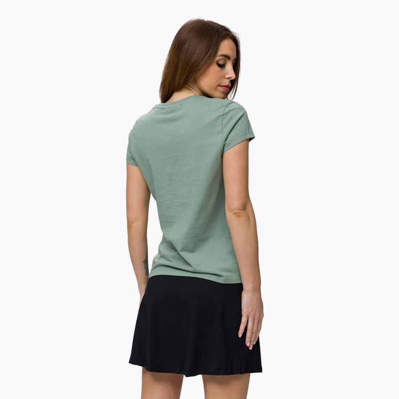 Női trekking póló Peak Performance Original Tee G07 zöld G77280180 3