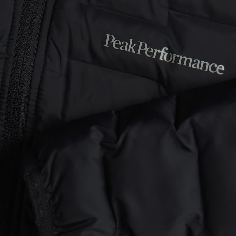 Férfi Peak Performance pehelypaplan dzseki Argon Light Hood fekete G77242040 4