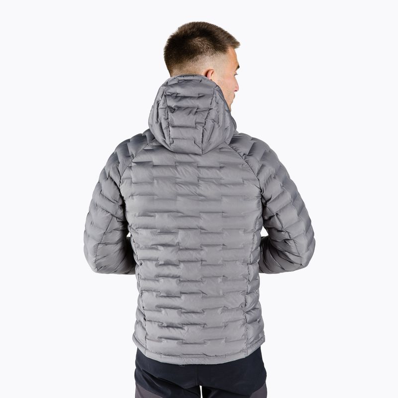 Férfi Peak Performance Down Jacket Argon Light Hood Hood szürke G77242060 3