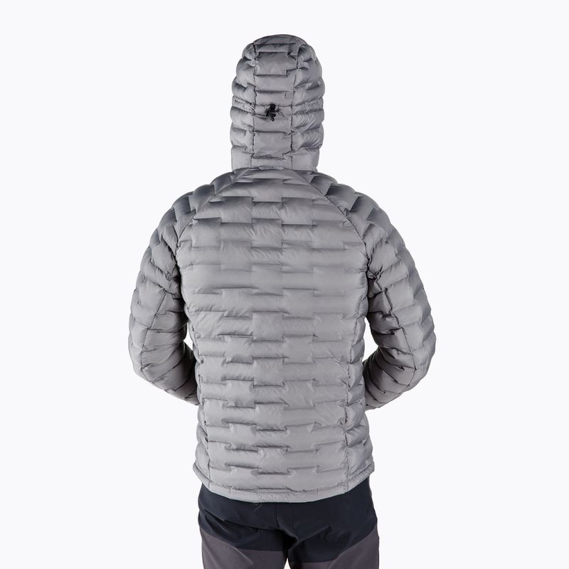 Férfi Peak Performance Down Jacket Argon Light Hood Hood szürke G77242060 4