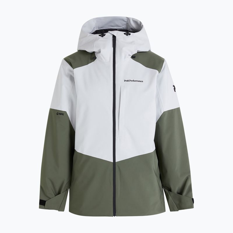 Férfi sí dzseki Peak Performance Pact szürke G78063080