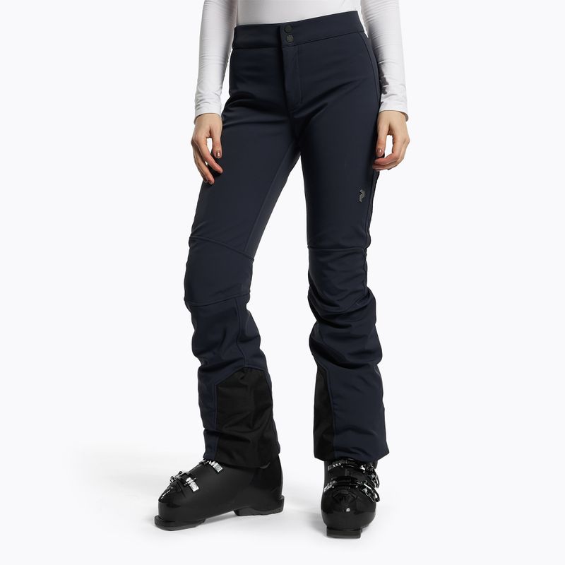 Női síelő nadrág Peak Performance Stretch tengerészkék G78013090