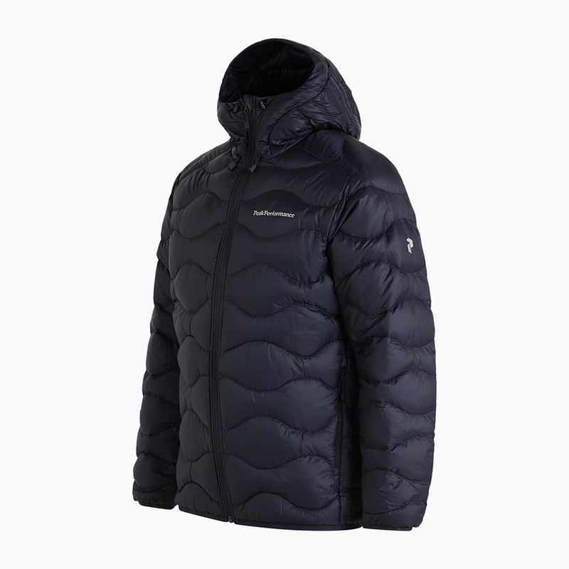 Férfi Peak Performance Helium Down Hood kabát Fekete G77849060 2