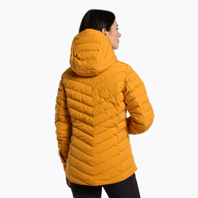 Női Peak Performance Frost Sí dzseki Sárga G78024070 3