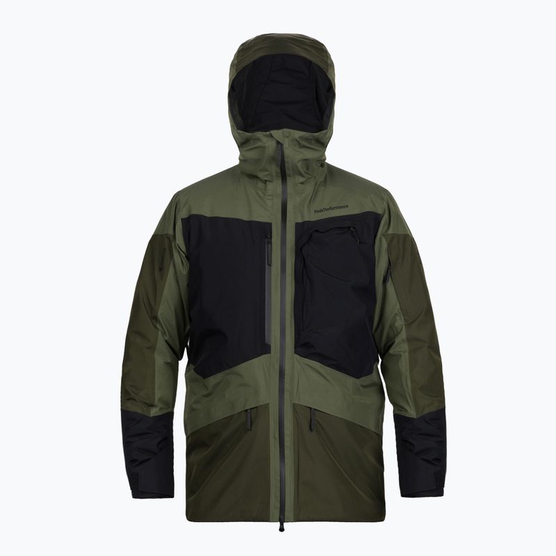 Férfi Peak Performance Gravity 2L GoreTex sí dzseki zöld/fekete G78252020 7