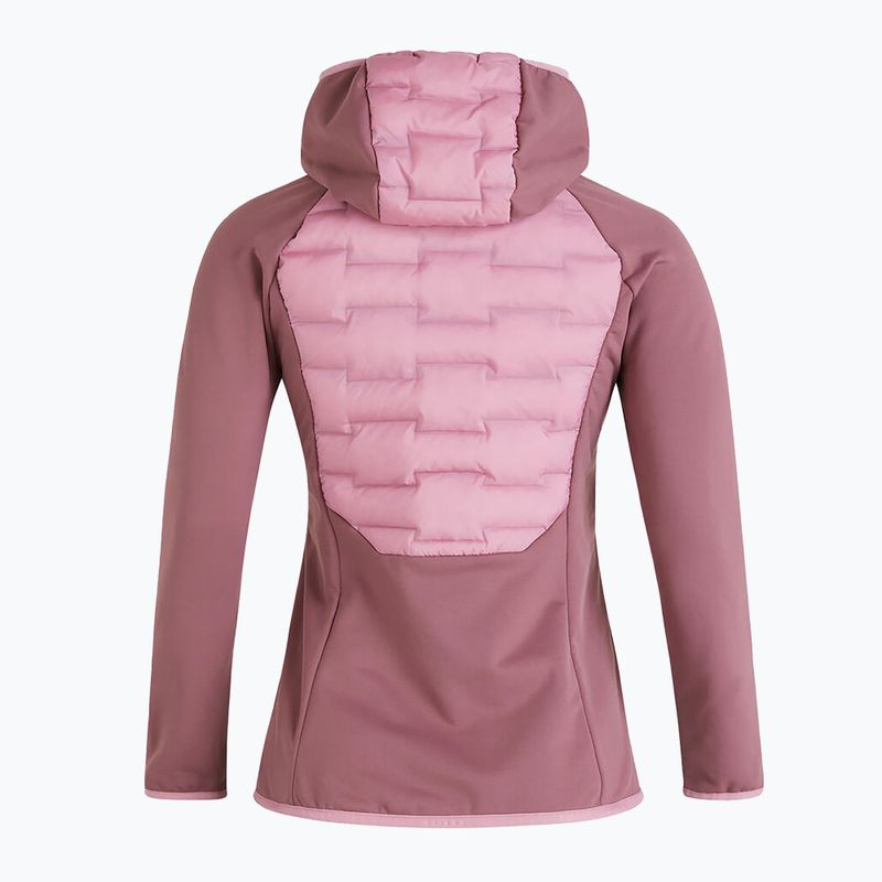 Női Peak Performance Argon Hybrid Hood Hood kabát rózsaszín G77859110 2