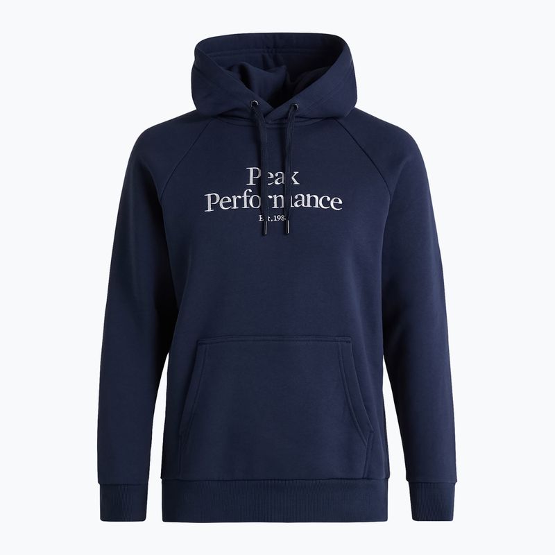 Férfi Peak Performance Original Hood trekking pulóver tengerészkék G77756020 4