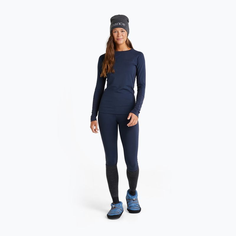Női thermo póló Peak Performance Magic Crew tengerészkék G78072120 2