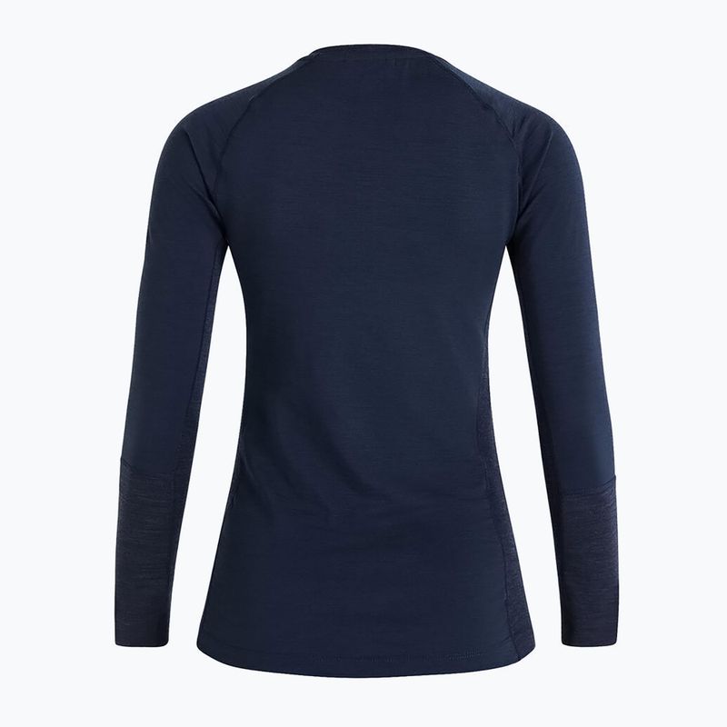 Női thermo póló Peak Performance Magic Crew tengerészkék G78072120 6