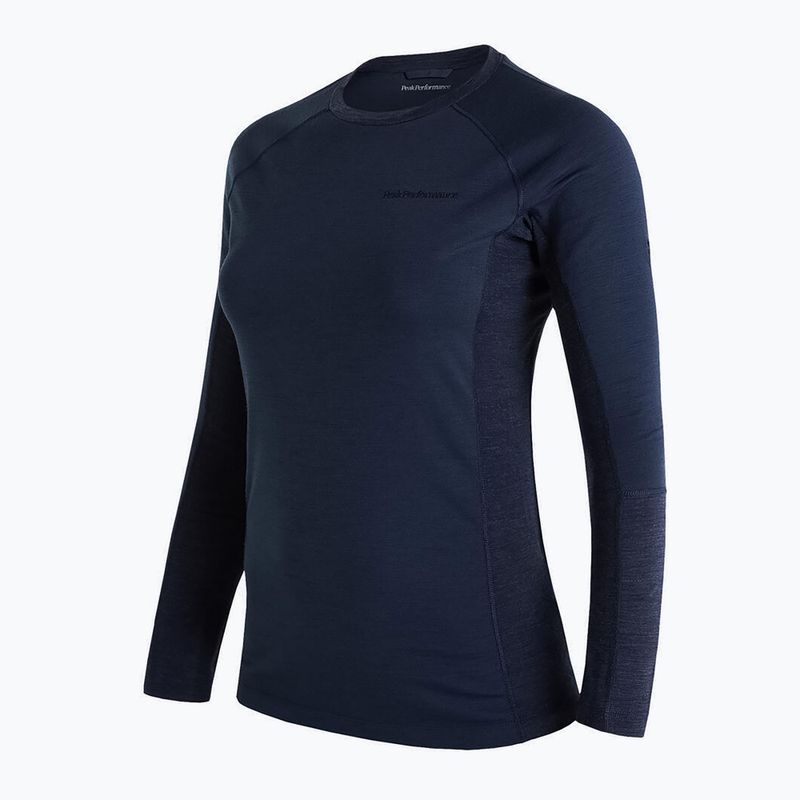 Női thermo póló Peak Performance Magic Crew tengerészkék G78072120 7