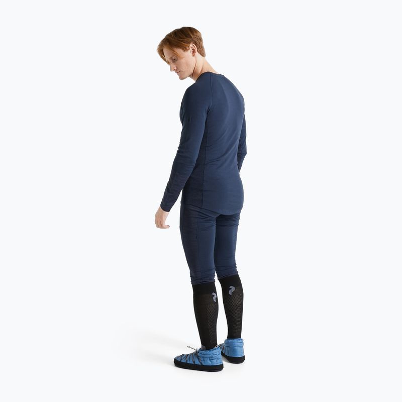 Férfi hőaktív felső Peak Performance Magic Crew blue shadow 3