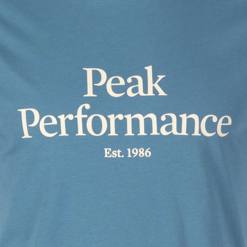 Férfi Peak Performance Original Tee tengerészkék trekking póló G77692280 3