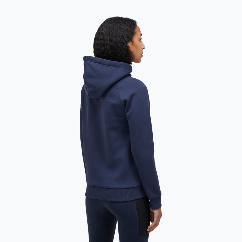 Férfi trekking pulóver Peak Performance Original Hood navy blue G77747010 2