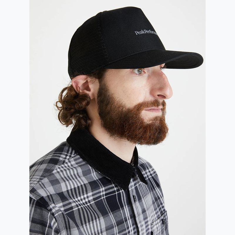 baseball sapka Peak Performance PP Trucker Cap black 2
