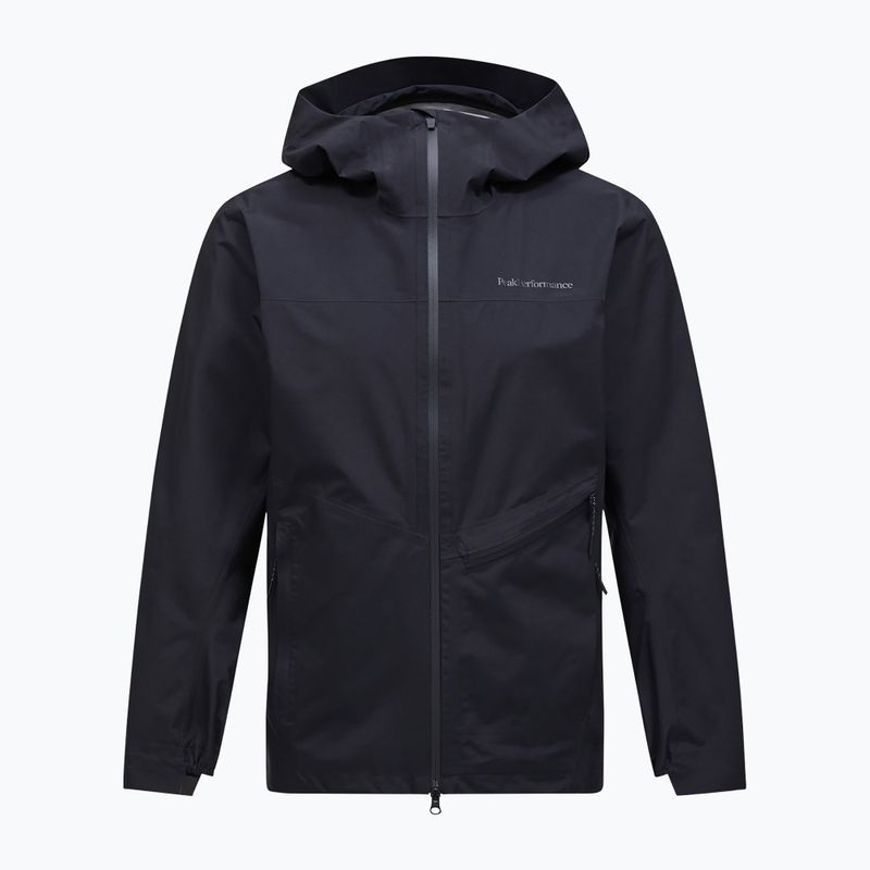 Férfi Peak Performance Commuter Gore esőkabát fekete 6