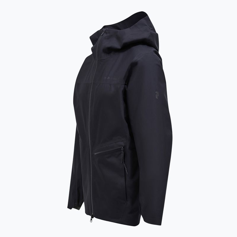 Férfi Peak Performance Commuter Gore esőkabát fekete 7