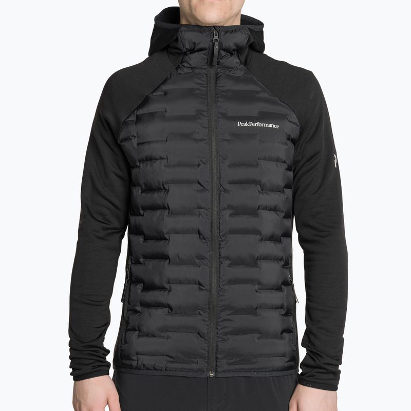 Férfi dzseki Peak Performance Argon Hybrid Hood black
