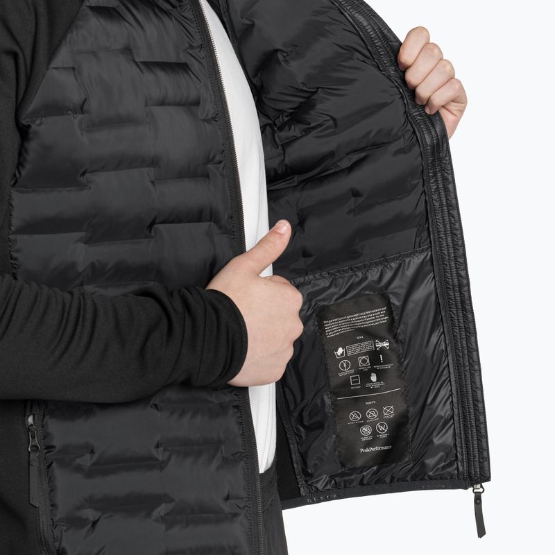 Férfi dzseki Peak Performance Argon Hybrid Hood black 6